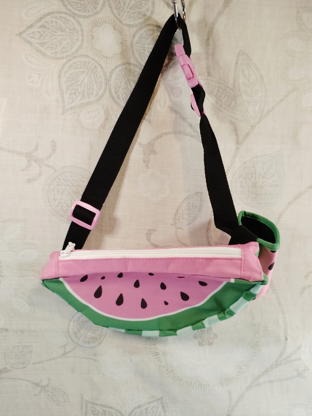 Kids Pink Watermelon Fanny Pack with Drink Holder